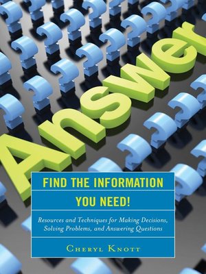 cover image of Find the Information You Need!